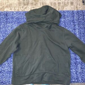 UA Funnel Neck Hoodie Army Green